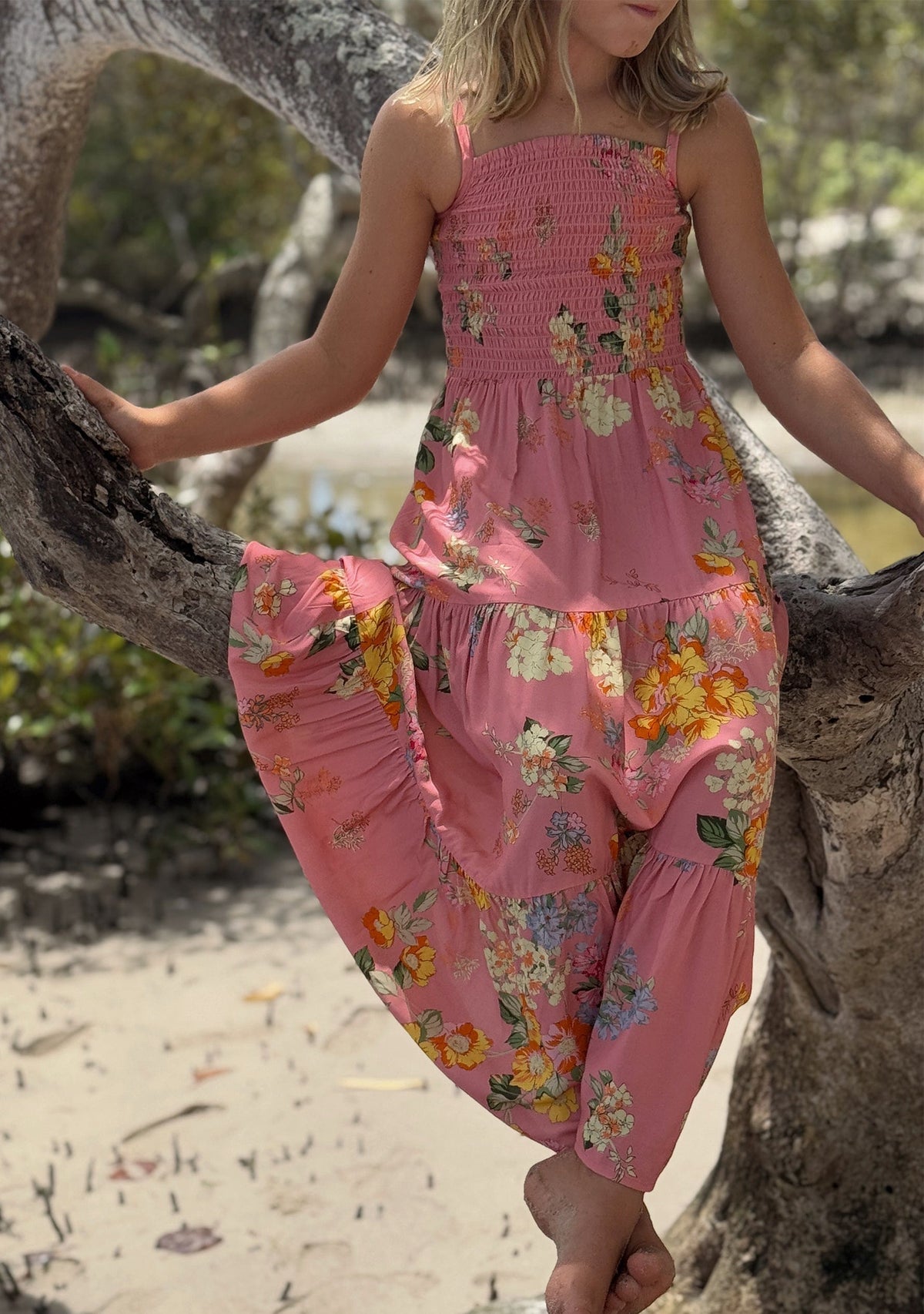 auguste pink dress Auguste Bella Maxi Dress Musk Pink