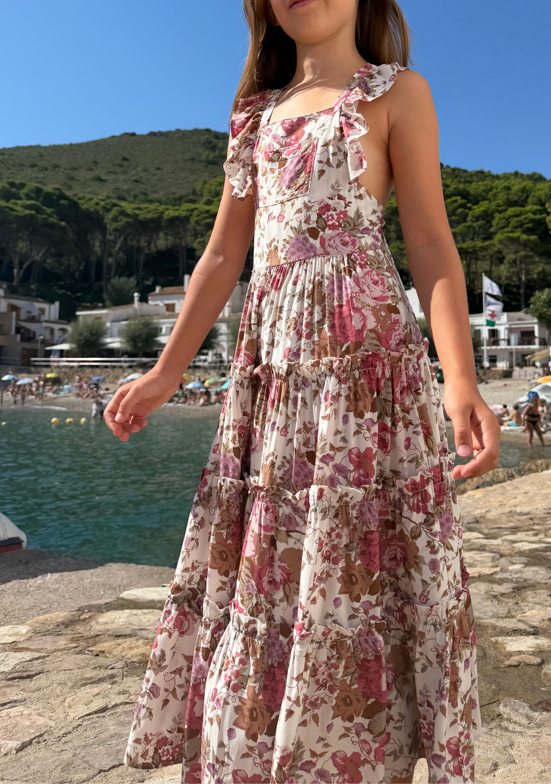 Pinafore Maxi Dress