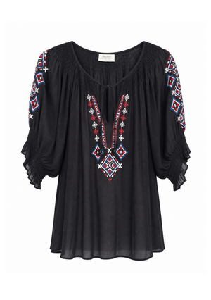 Paxton Embroidered Blouse