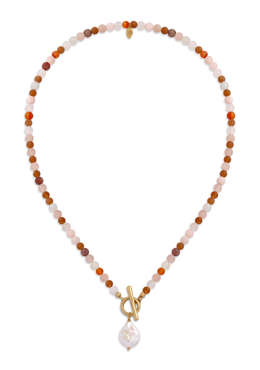 Solstice Pearl Drop Necklace