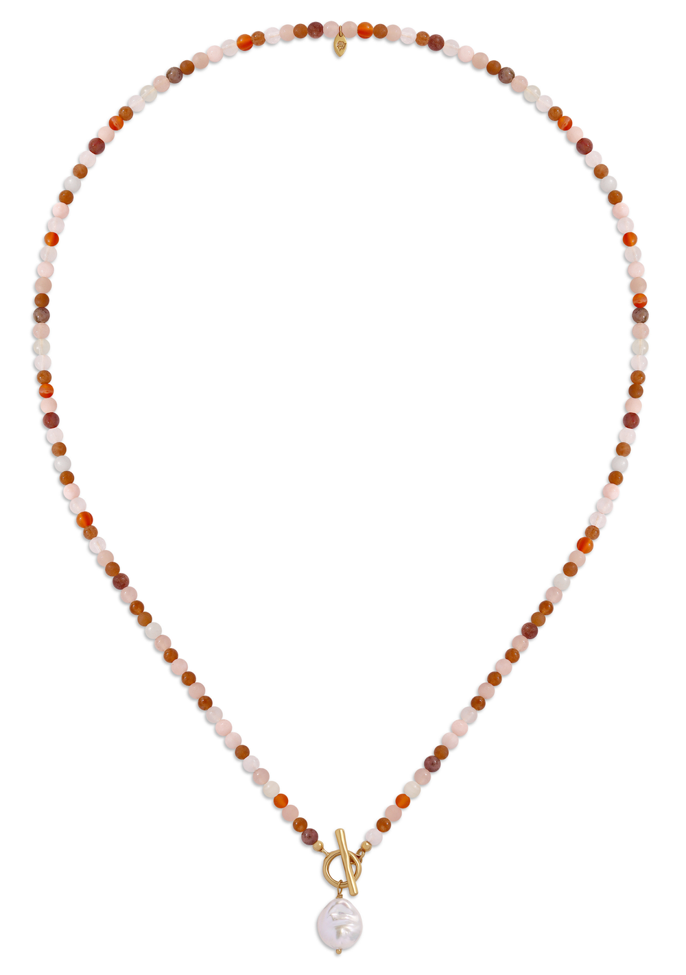 Solstice Pearl Drop Necklace