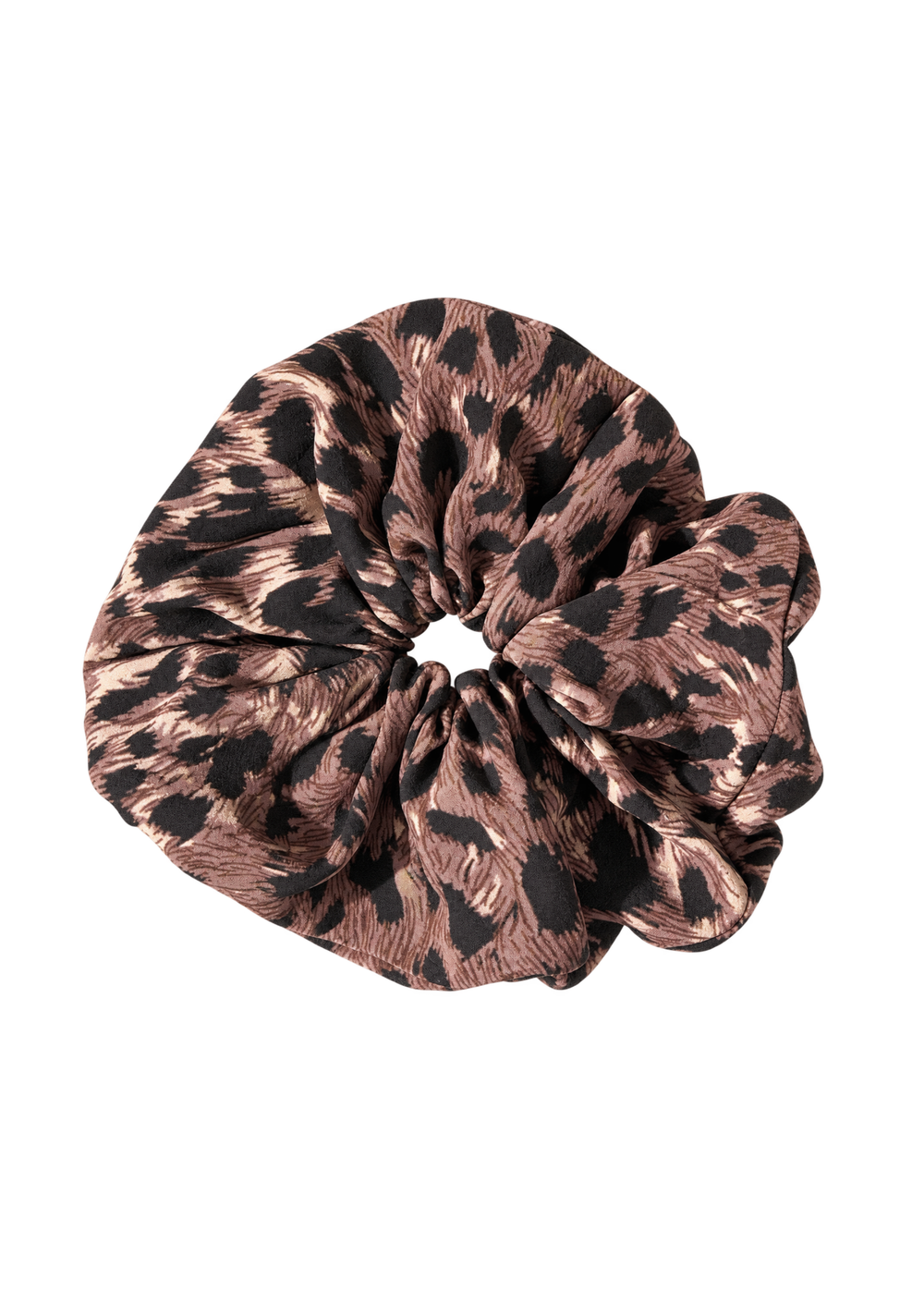 Voluminous Scrunchie - Wild Leopard