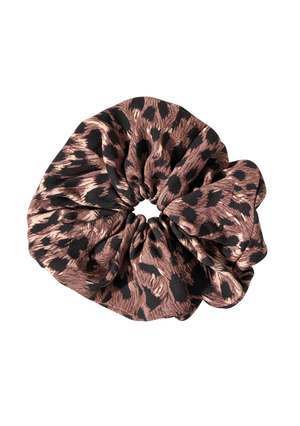 Voluminous Scrunchie - Wild Leopard