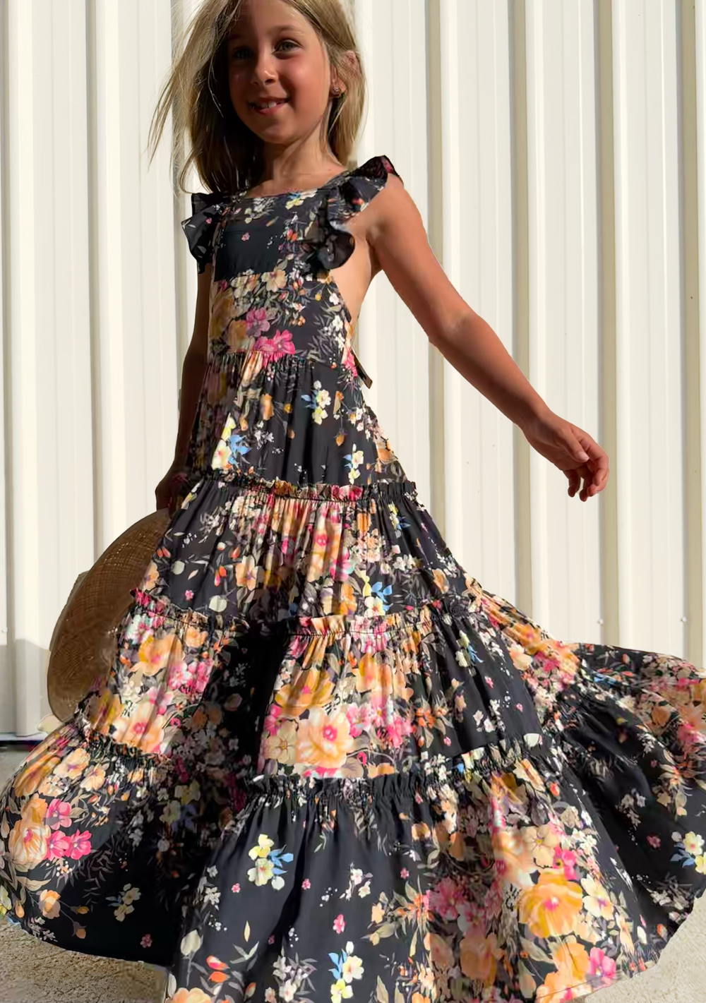 Pinafore Maxi Dress