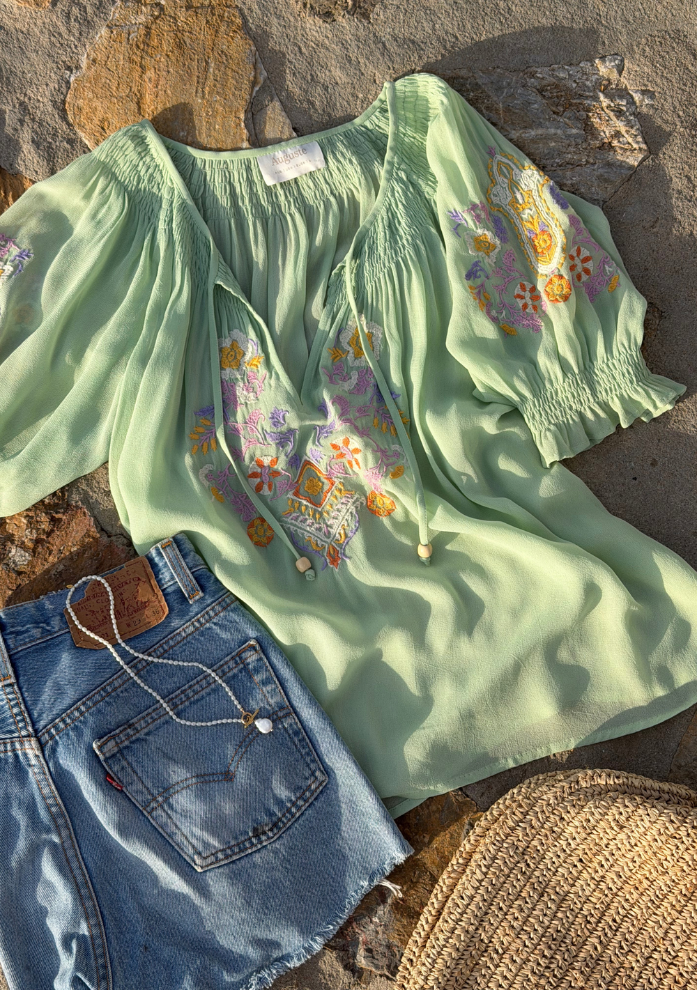 Indra Embroidered Blouse