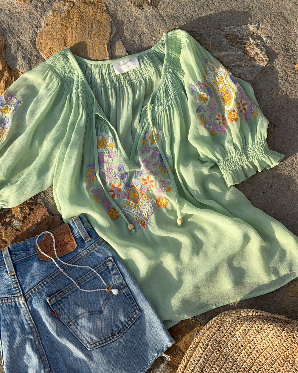 Indra Embroidered Blouse