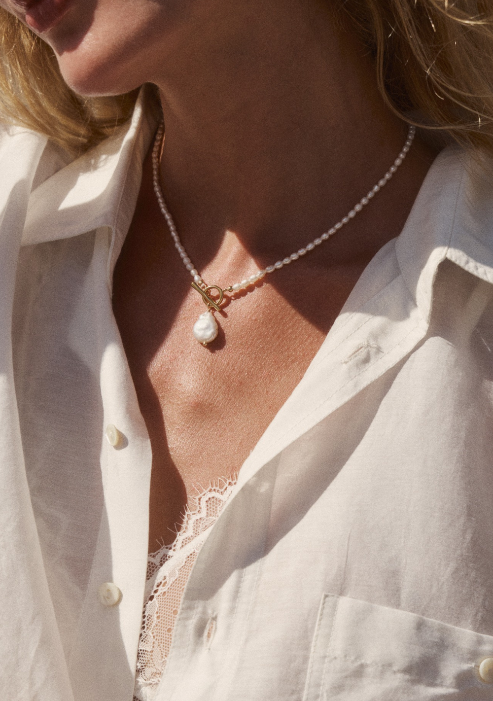 Isla Pearl Necklace