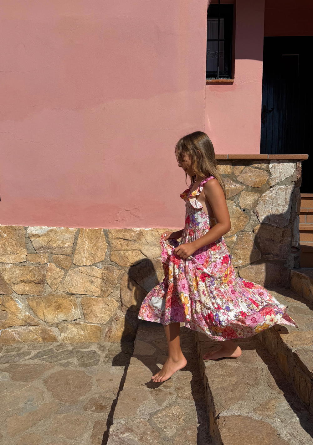 Pinafore Maxi Dress