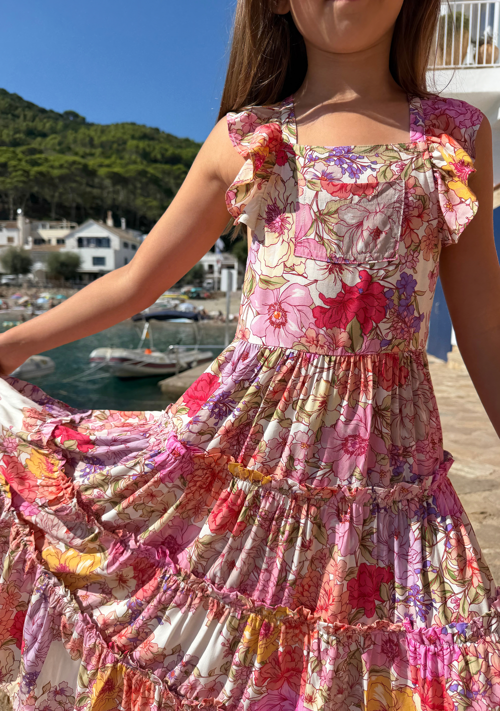 Pinafore Maxi Dress