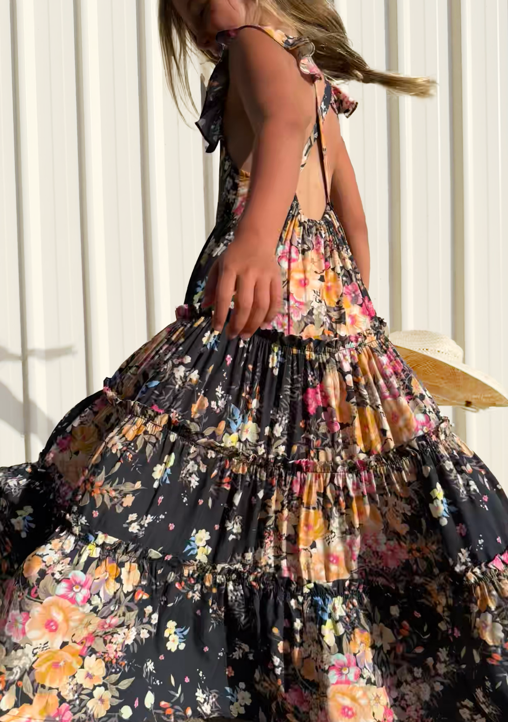 Pinafore Maxi Dress