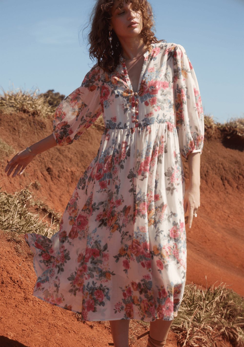 Amaya Midi Dress, S