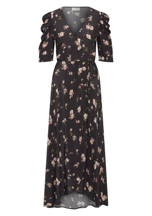 Cara Wrap Maxi Dress