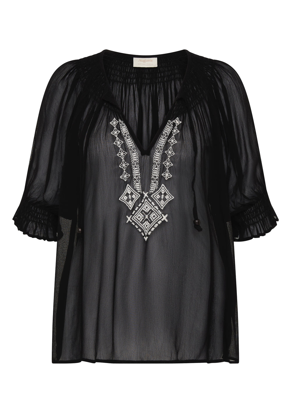 Stevie Embroidered Blouse