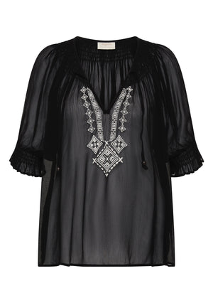 Stevie Embroidered Blouse