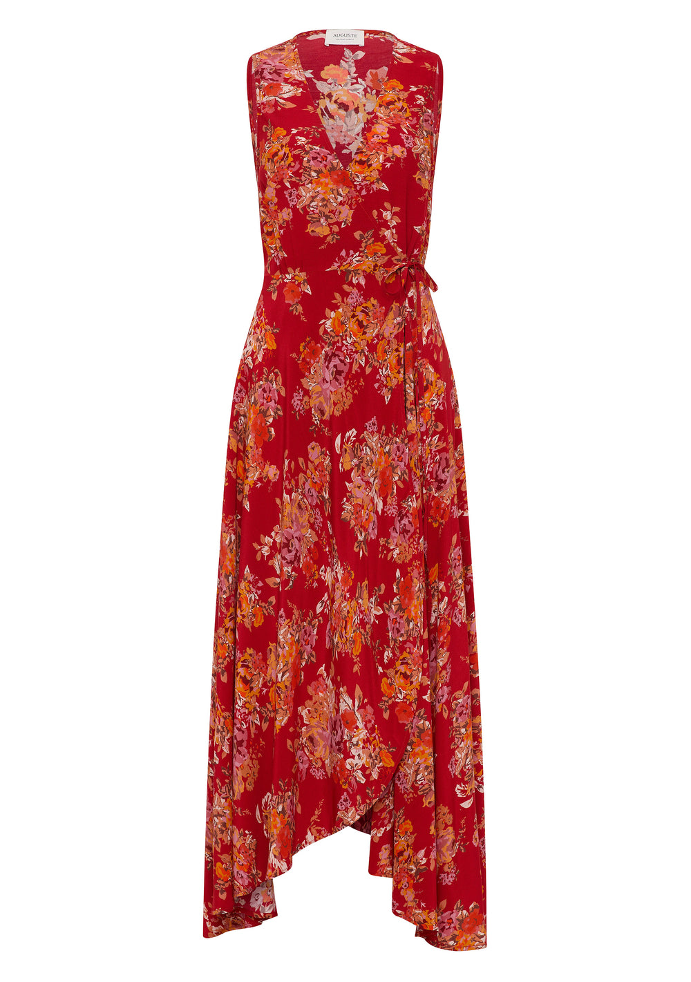 Frida Wrap Maxi Dress