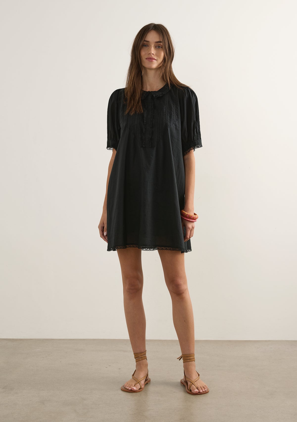 auguste the label black dress Magdalena Mini Color:Navy*