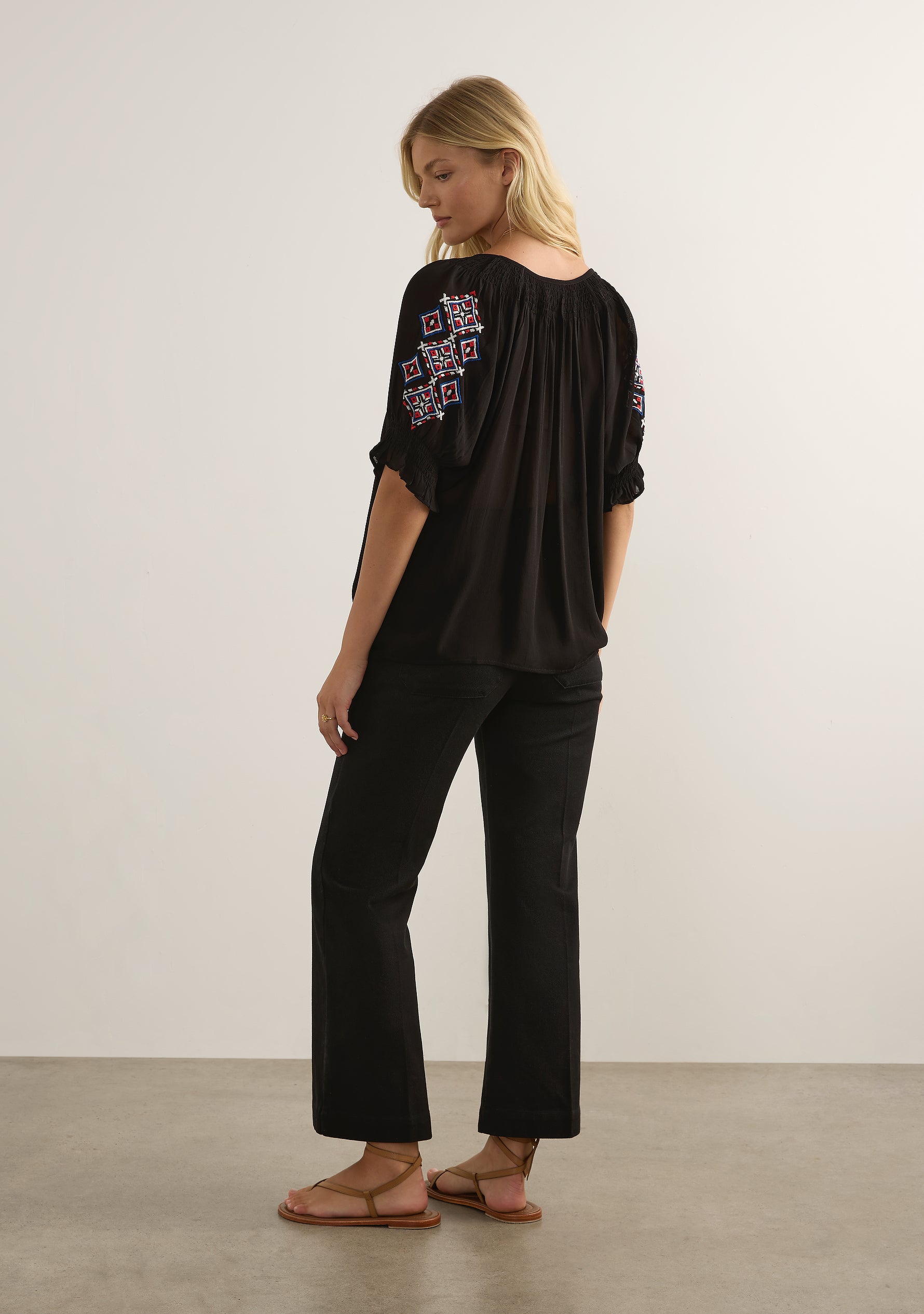 Paxton Embroidered Blouse