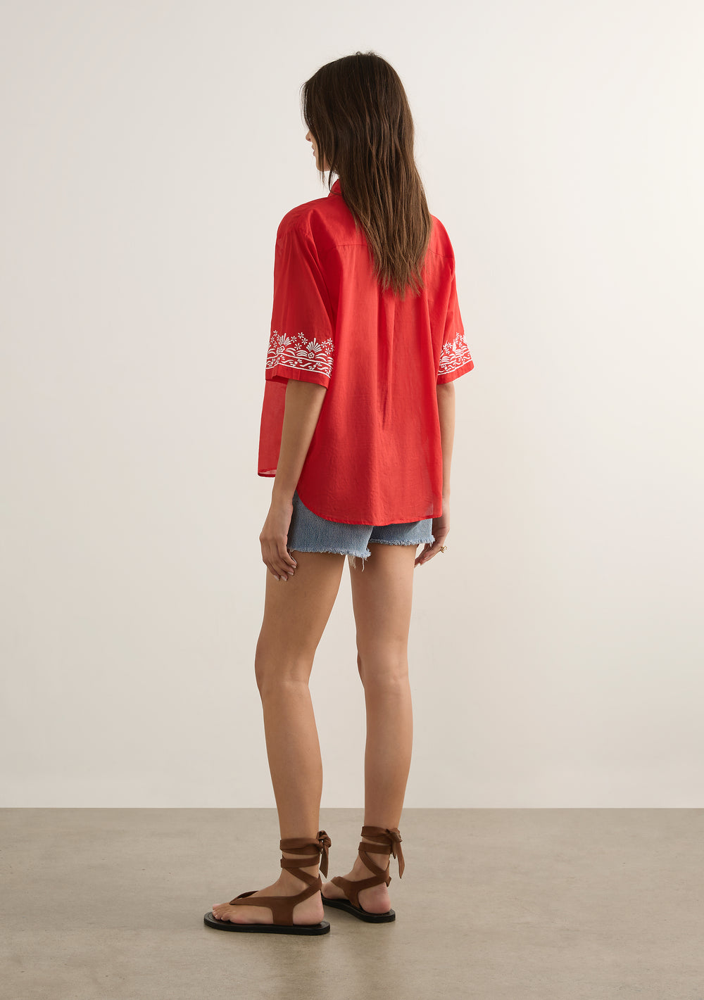 Sardine Embroidered Blouse
