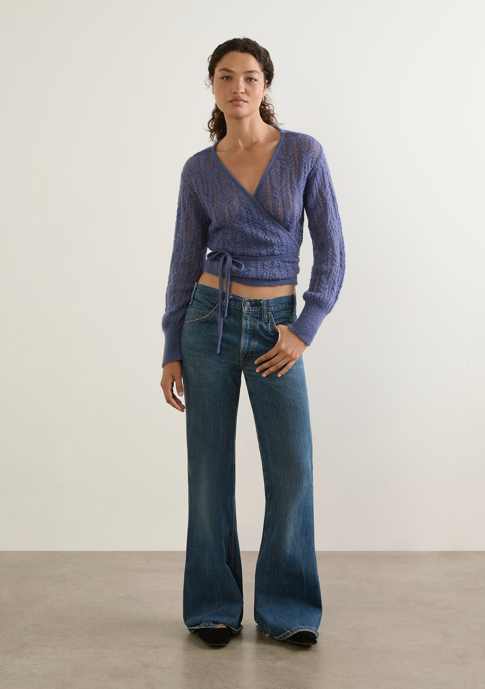 Rowan Wrap Knit Cardigan