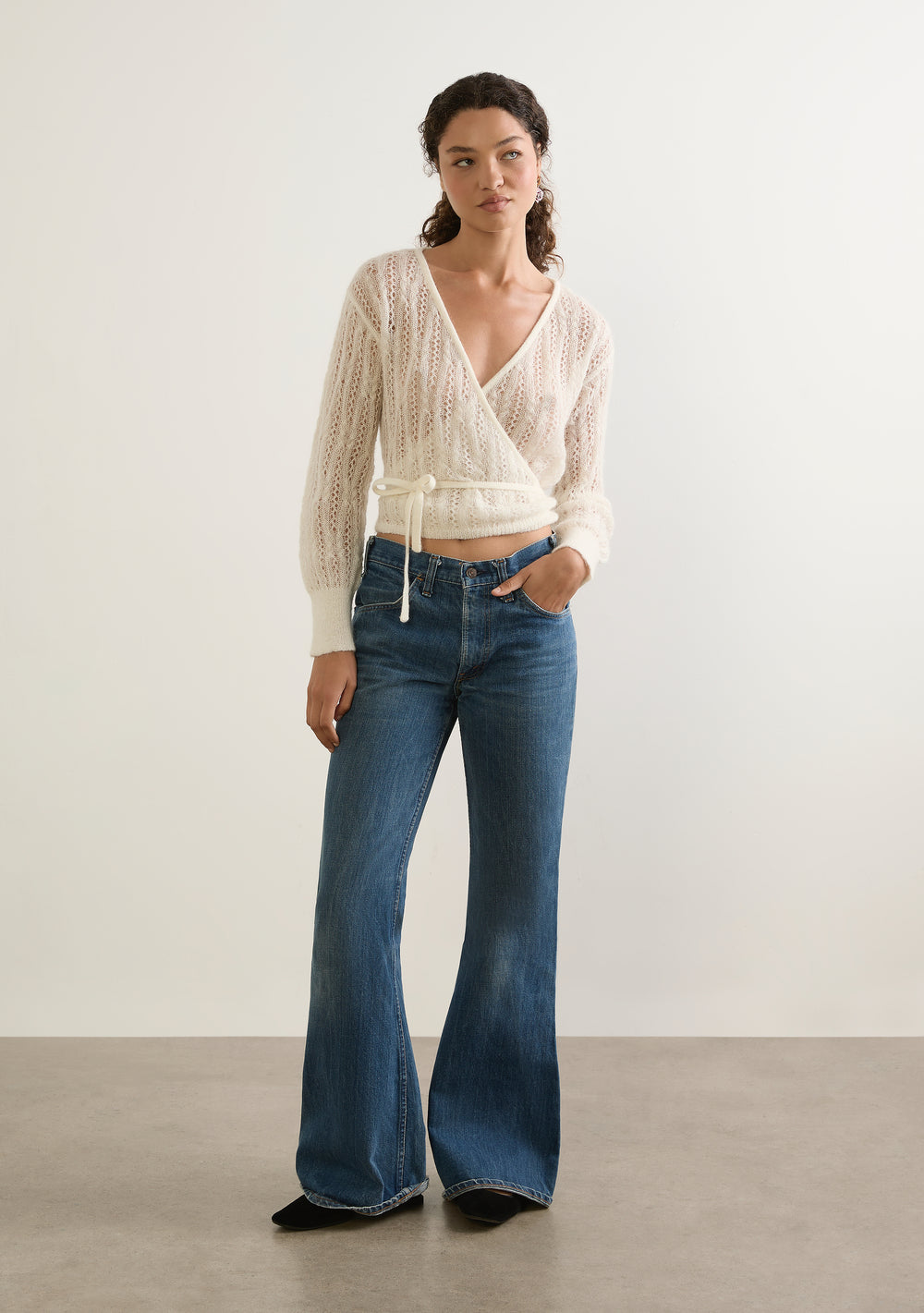 Rowan Wrap Knit Cardigan