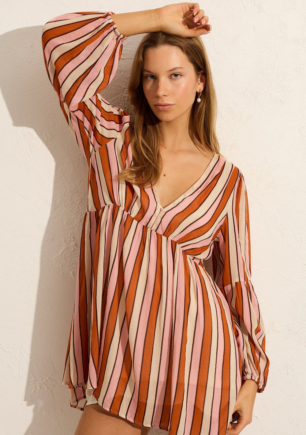 strapless open back dress Helena Mini Dress