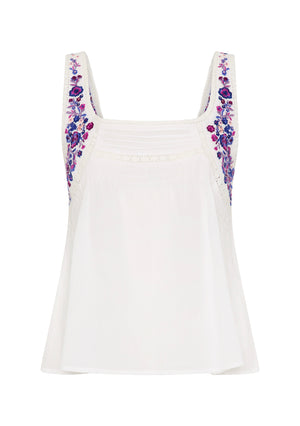 Amiah Embroirdered Cami