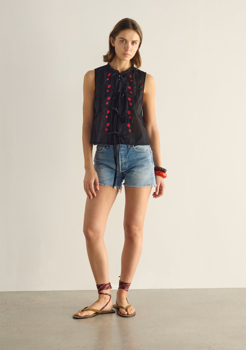 Bellamy  Embroidered Blouse