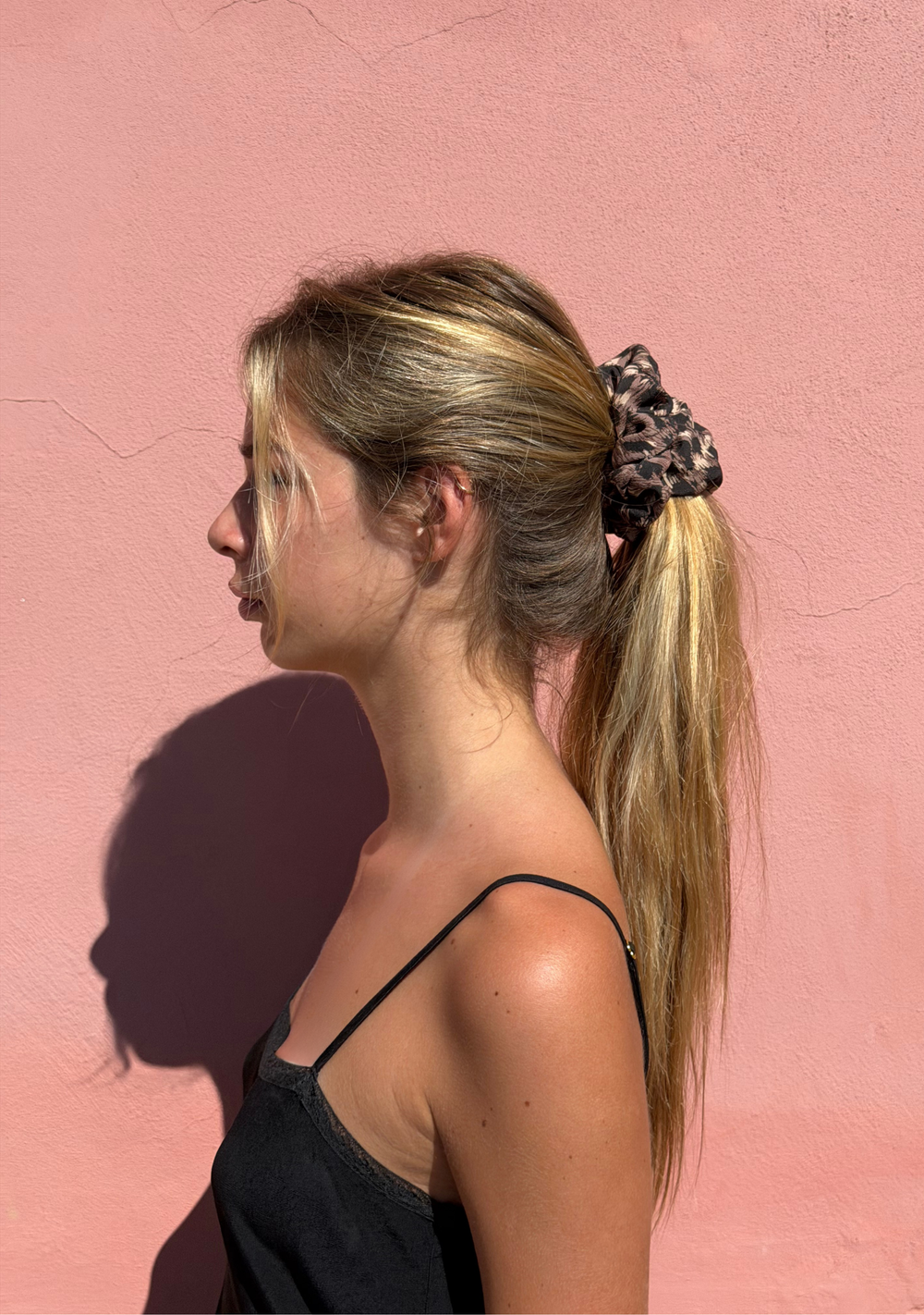 Voluminous Scrunchie - Wild Leopard
