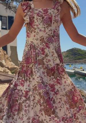 Pinafore Maxi Dress